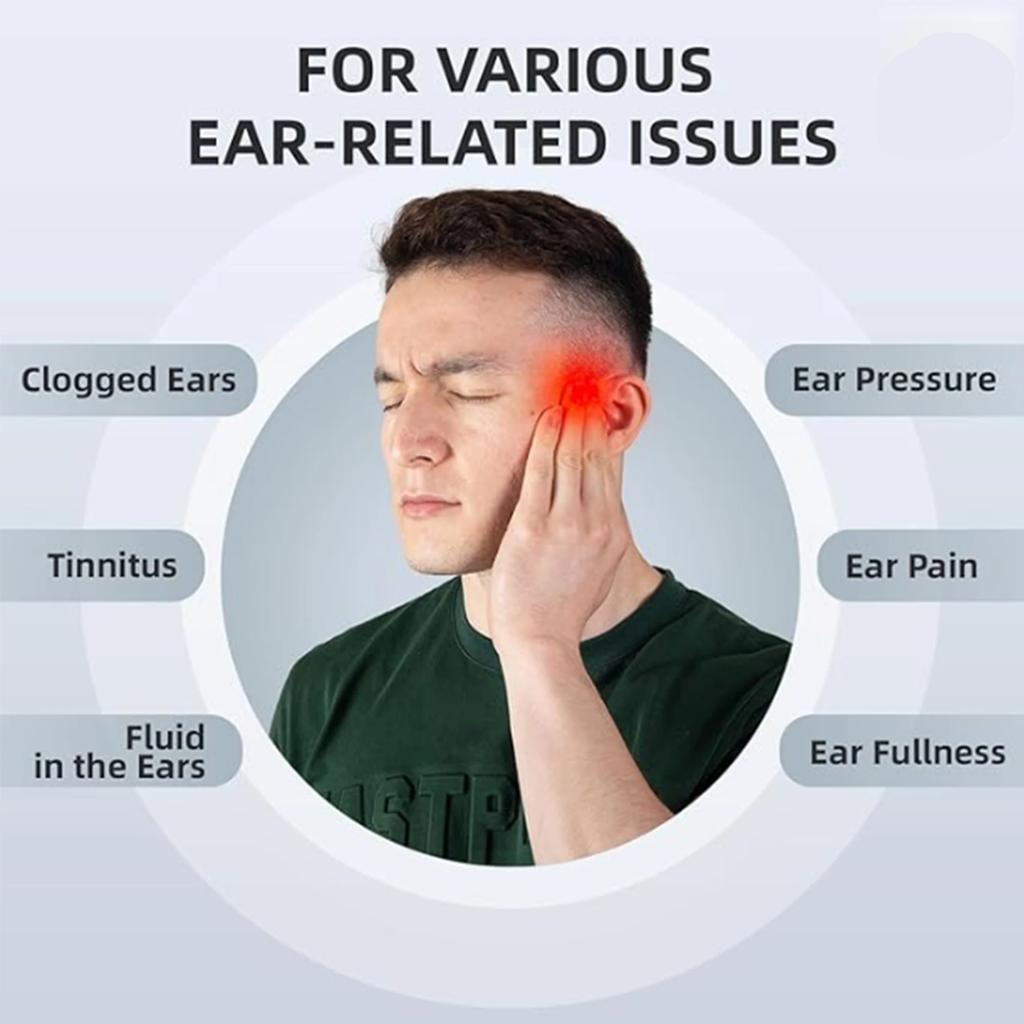 Ear Pressure Reliever, Balances Ear Pressure,Relieve Ear Discomfort Caused By Flying and Diving