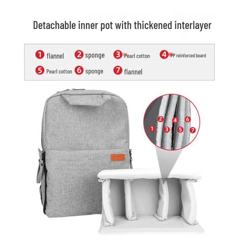 Wolfgang SJ80 Large Capacity Photography Backpack