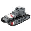 UK Französische Armee Baustein Spielzeug Militär ww1 ww2 Mark Panzer Matilda Staghound Mk1 AMX30 FV107 Panzerfahrzeug Haubitze LKW