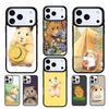 Hamster Art Print Phone Case Cover Compatible with for IPhone 17air 16e 15 14 13 12 11Pro Max 17 Air
