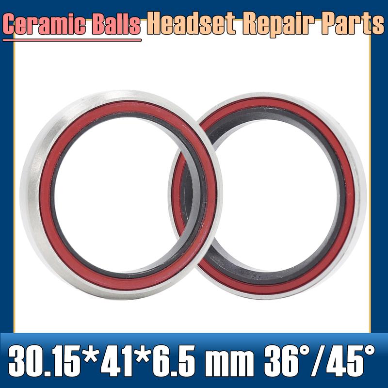 MH-P03K Bearing 30.15*41*6.5 Mm 36/45 Bicycle 1-1/8 Inch Headset Repair Parts Road MTB Bicycle Hybrid Ceramic Bearing