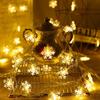 Multicolour Lights 6M 40Pcs LED Battery Powered Ball String Lights Two Mode Shining Decoration Christmas Wedding Birthday Holiday Party Bedroom