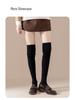 Women's Over-the-Knee Slouchy Boots Socks - Autumn/Spring, Loose Fit, Plus Size, Vertical Stripes
