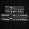 RETG9 4pcs Transparent Car Threshold Protection Sticker Car Accessories For Tesla Model 3 Model X S 2016-2020 Decals TM3 TMX TMS Decal