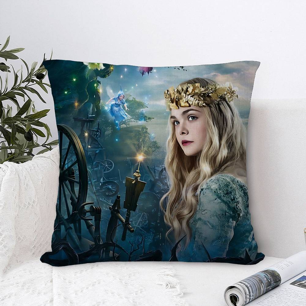 Lustige Film M-Maleficent Büro Kissen Kissenbezug Auto Kissenbezug 45X45CM Lendenkissenbezug Sofa Kissenbezug