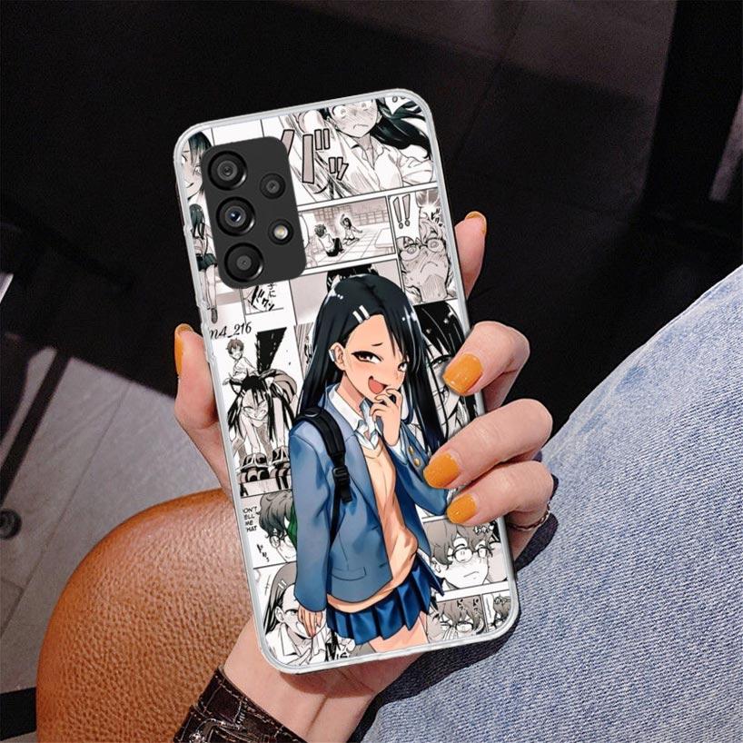 Nagatoro San Anime Aesthetic Phone Case For Samsung Galaxy A17 A16 A15 A14 A13 A57 A56 A55 A54 A53 A37 A36 A35 A34 A33 A26 A25 A