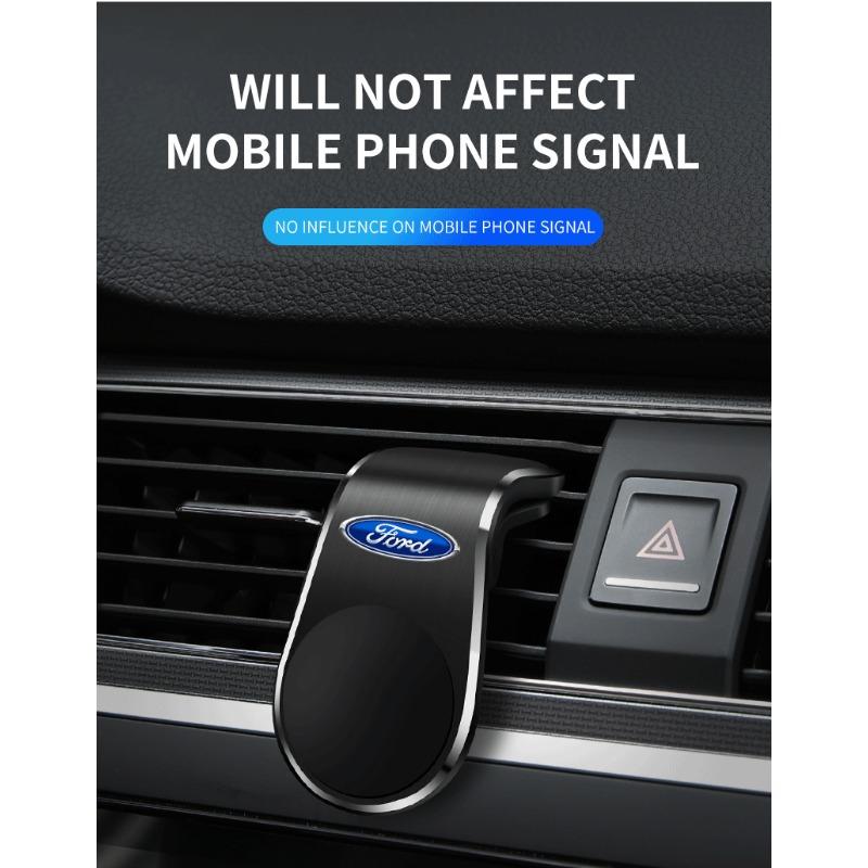 Автомобильный магнитный L-образный значок AMG Автомобильный специальный GPS держатель для телефона Автотовары для Ford Focus Mondeo Kuga Fiesta MK7 Escort Explorer Edge 2 4 MK2