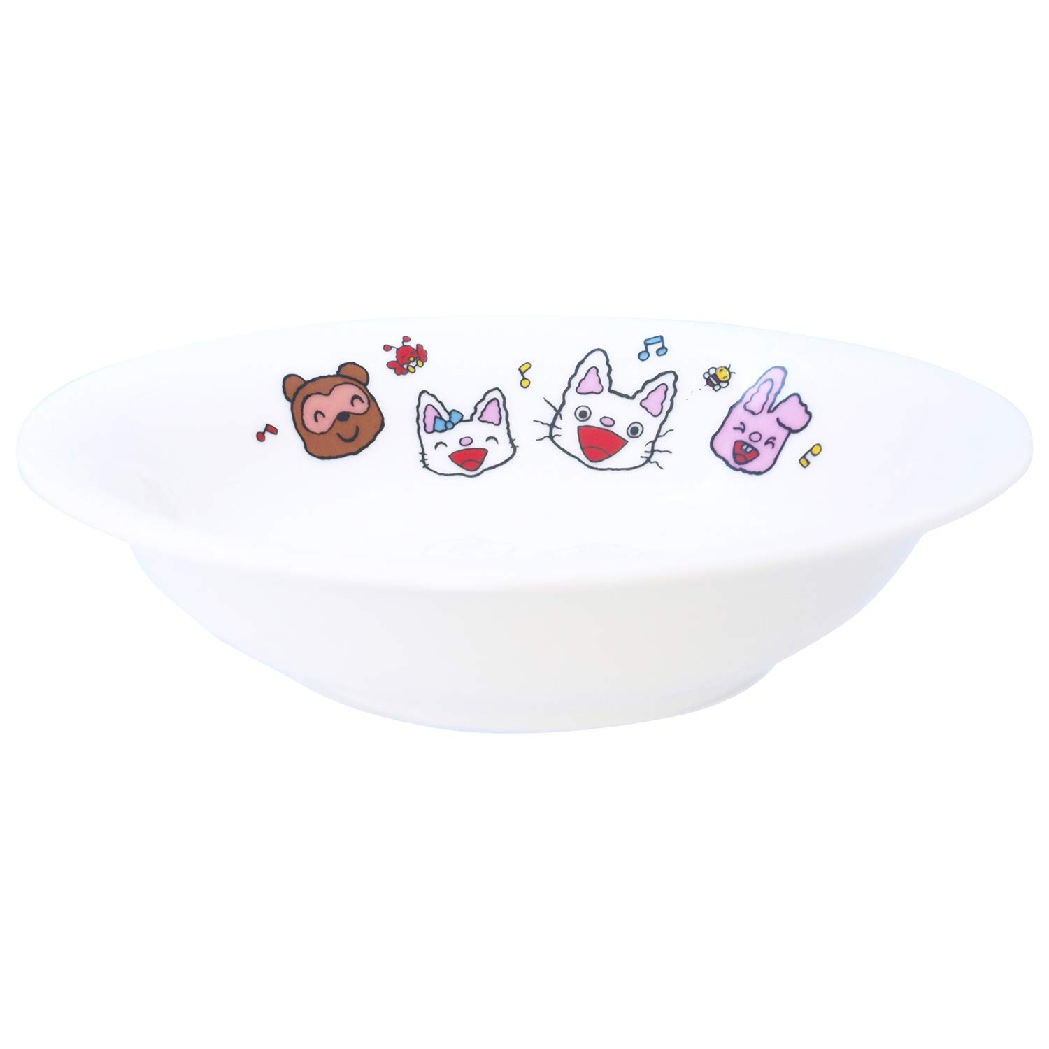 

Kanesho Pottery Fruit Plate 820113 Made in Japan Nontan белый