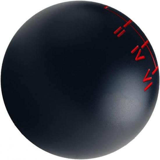 

DEWHEL Black/Red Aluminum Sphere Weighted Roman Numerals Scale Manual Shift Knob 6 Speed Short Throw Shifter M10X1.5 M12X1.25 M10X1.25 M8X1.25