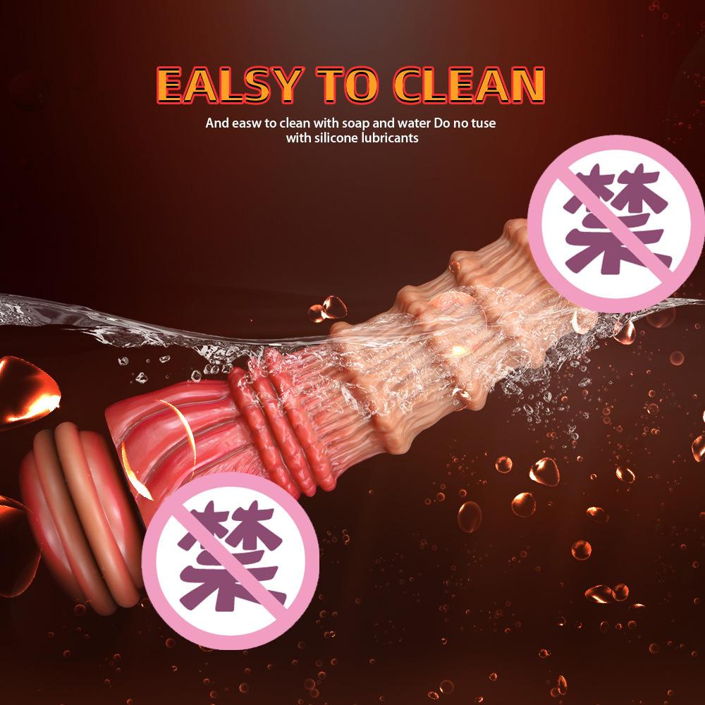 Alien Liquid Silicone Imitation Real and Fake Dildo  Oversized Long and Thick  Anal Expansion  Anal Plug  Masturbator Adult Sex Toy