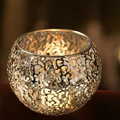 Świecznik Tealight Wotywny na Imprezę Walentynki Dekoracja Domu Świecznik na Świeczki Tealight Dekoracyjny Stojak na Świece