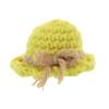 Clothes Costume Mini Hamster Hats with Adjustable Strap Knitted Guinea Pig Hats