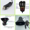 7-Sound Loud Car Warning Alarm Truck Alarm Loudspeaker 12V Siren Air Horn Megaphone Police Firemen Car Horn 110DB