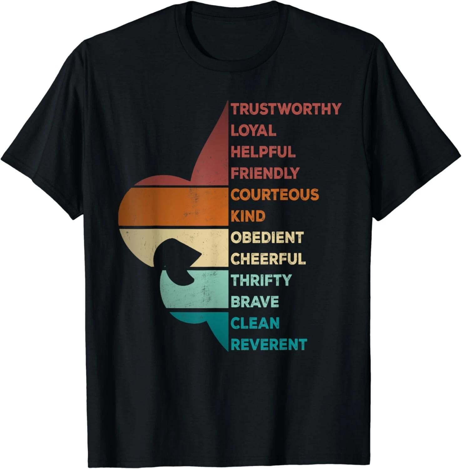 

Cool Retro Vintage Style Scouting Law Gift Unisex T-Shirt L