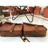 Side Pouch  Leather Bags Pouch Panniers Saddle 2bags Motorcycle Saddleba