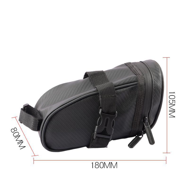 Bike Seatpost Saddle Bag - Rear Seat Cushion Bag for Cycling & Mountain Bikes