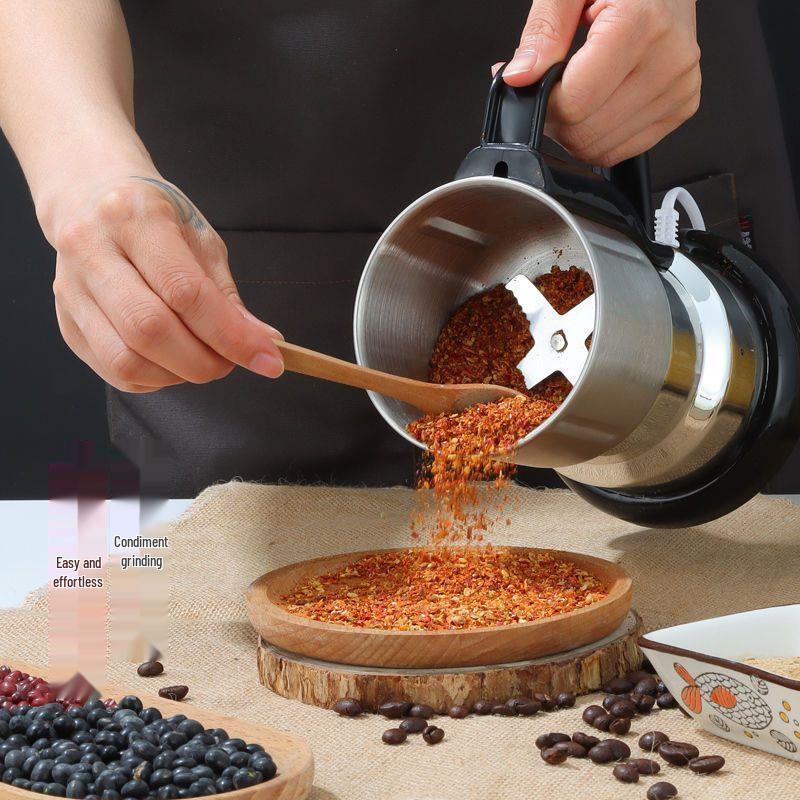 Household Grinder Pulverizer - Small Fine Powder Crusher & Kitchen Food Processor for Grains and Medicinal Materials