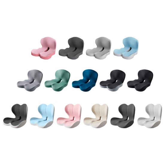 Universell setepute Sklisikker base Design Minneskum Setepute med korsryggstøtte Ergonomisk rullstolpute