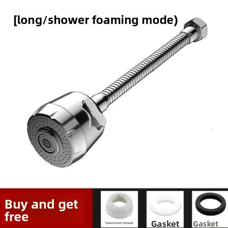 Kitchen Sink Pressurized Faucet, Two-speed and Three-speed Anti-splash Water Wonder, Universal Extension Device for Dishwashing Nozzle