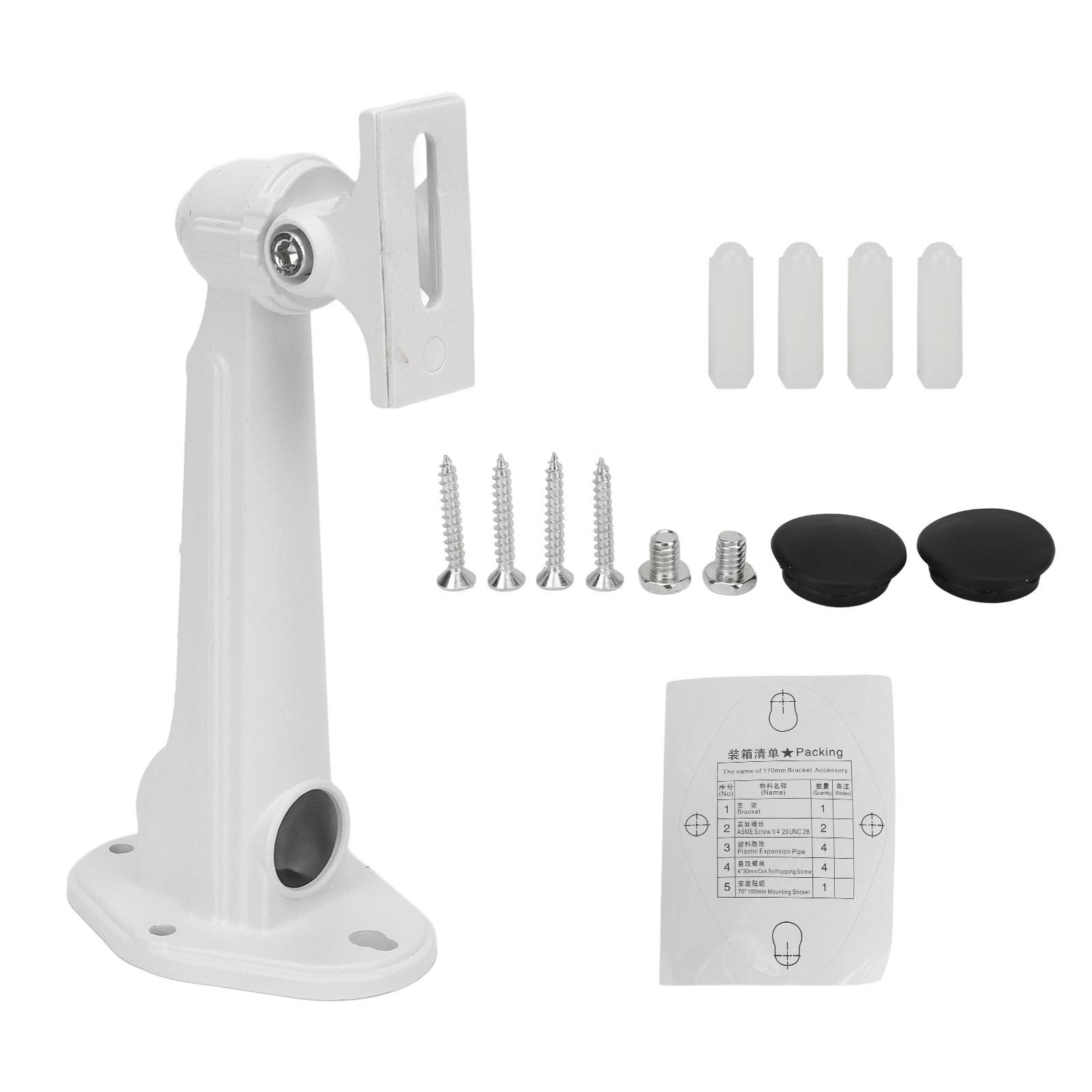 Painter Surveillance Bracket Aluminum Alloy 180 Degree Adjustment Indoor Outdoor Wall Ceiling Mount Camera Bracket