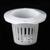 50Pcs PP Hydroponics Net Pot Soilless Cultivation Flower Planting Grow Mesh Basket