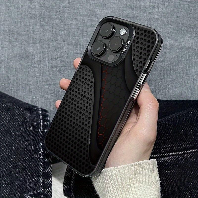 Elegant men's business splicing pattern Phone Case For iPhone 17 16e 16 15 14 13 12 11 mini Pro Max X XR 8 7 Air Plus Anti Fall