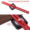 Adjustable 360° Angle Woodworking Precision Scriber T-type Marking Gauge  Line Drawing