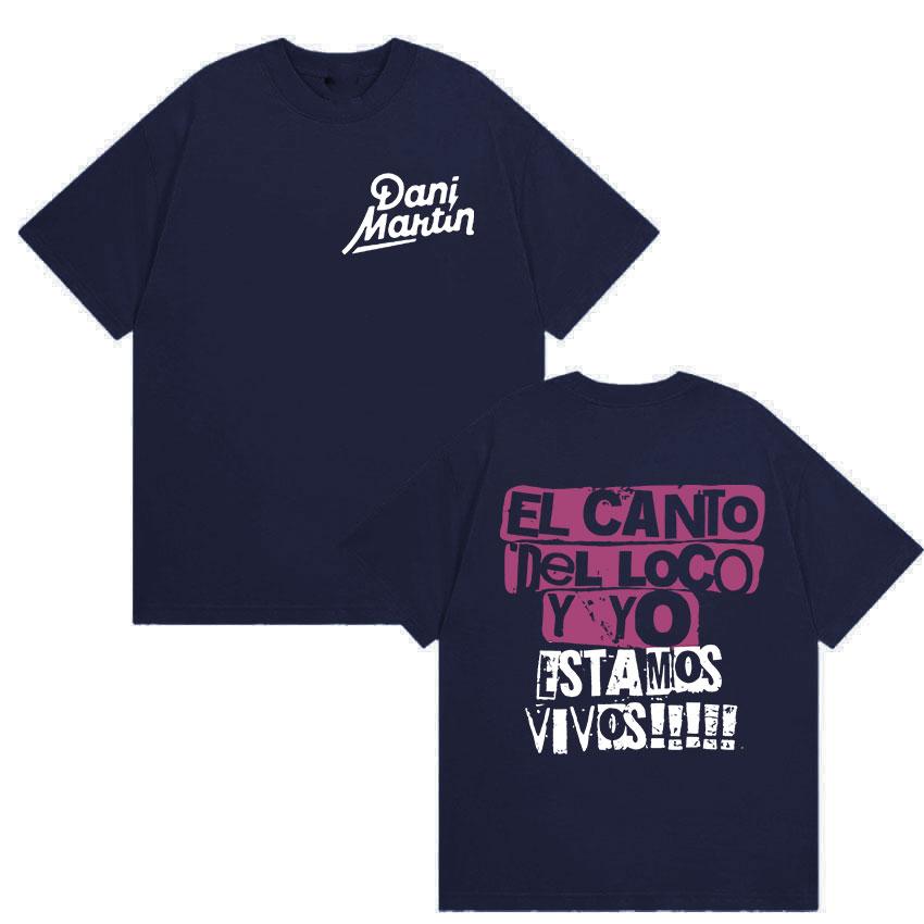 Rapper Dani Martin Tour Album 2026 Print T Shirt Men Women Pop Clothing Short Sleeve Tshirts Retro High Quality Fashion Tshirt