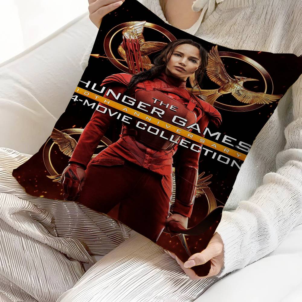 

Movie Game Hunger Pillow Gift Home Office Decoration Bedroom Sofa Car Cushion Cover case x 30x30 cm