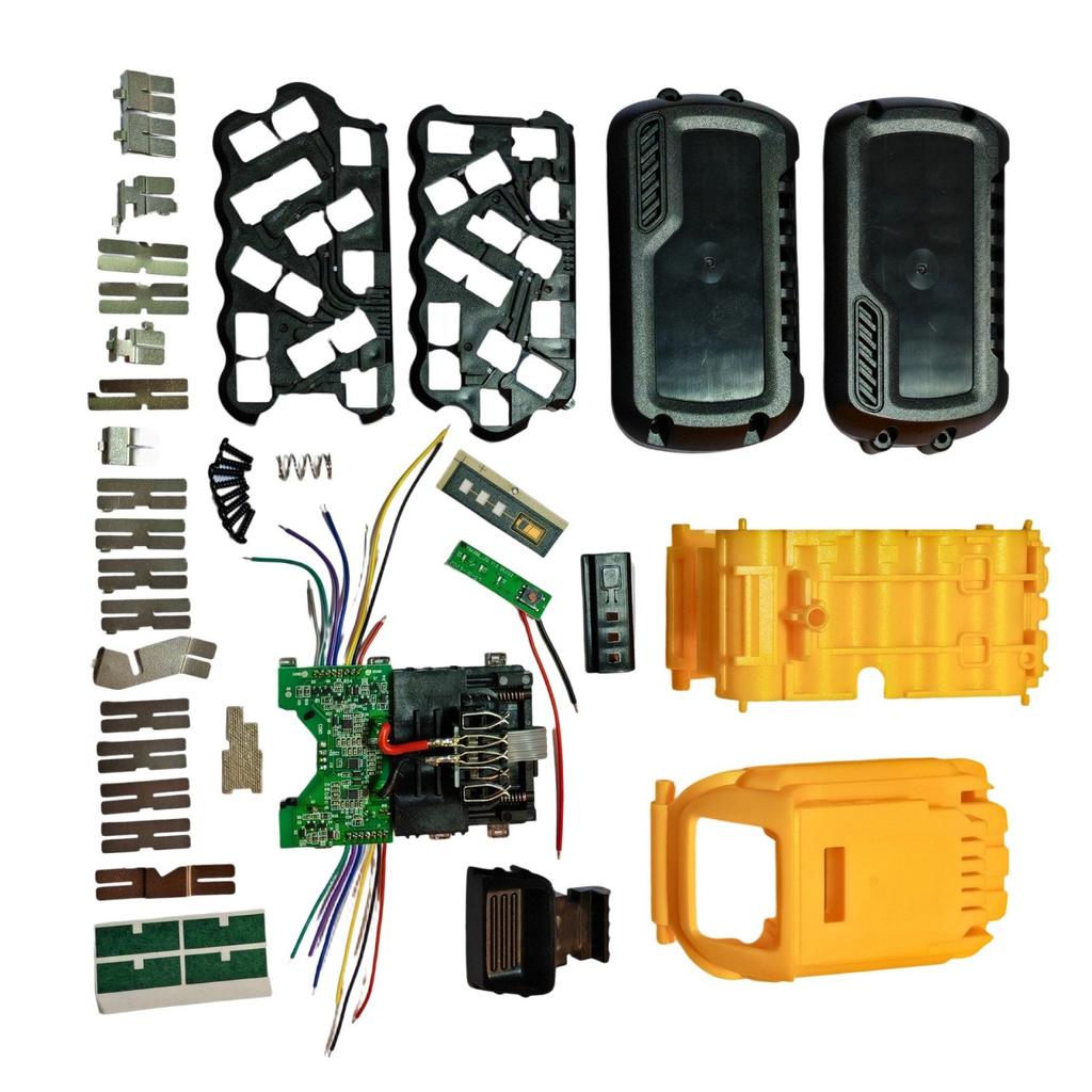 Comprehensive Protections Battery Cover for DeW 20V/60V DCB609 DCB606 18650 Tool with Enhanceds Durability