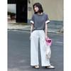 Demana Women's Oxygen Cotton Color-Block T-Shirt