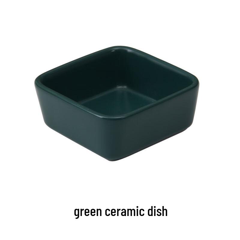 Square Ceramic Dipping Sauce Dishes
