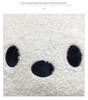Plush Dog Headrest Pair - Cute Winter Neck Support for Car