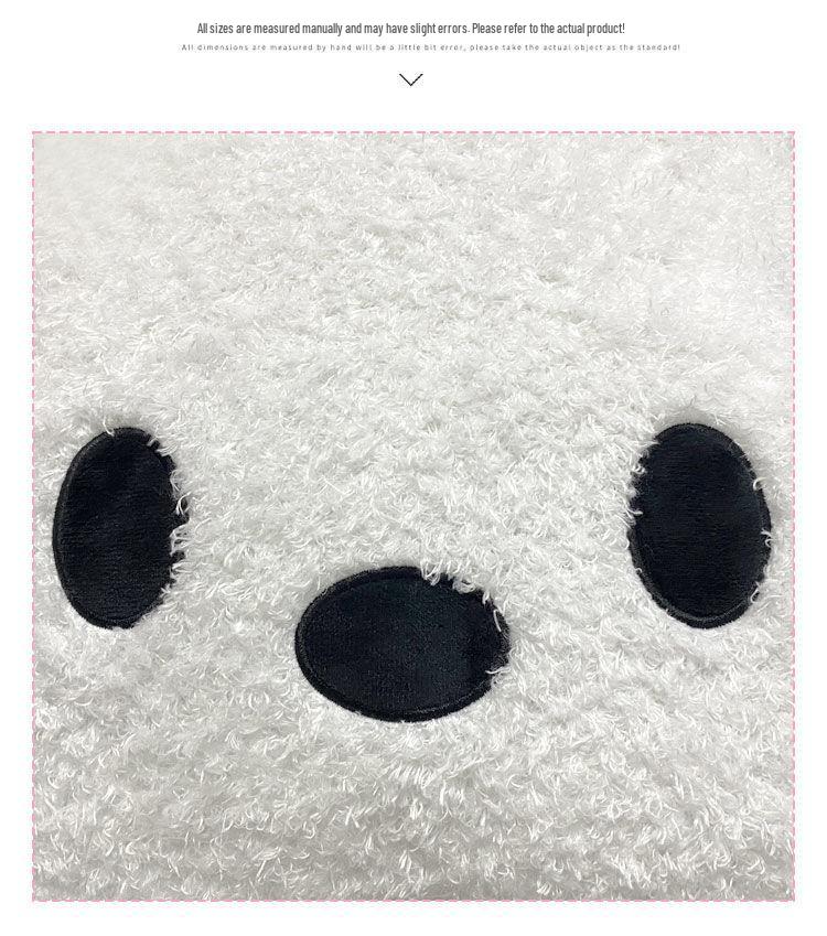 Plush Dog Headrest Pair - Cute Winter Neck Support for Car