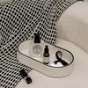 PU Leather Storage Box Home Entran Jewelry Organizer Box Desktop Cosmetics Misllaneous Tray Home Living Room Decoration
