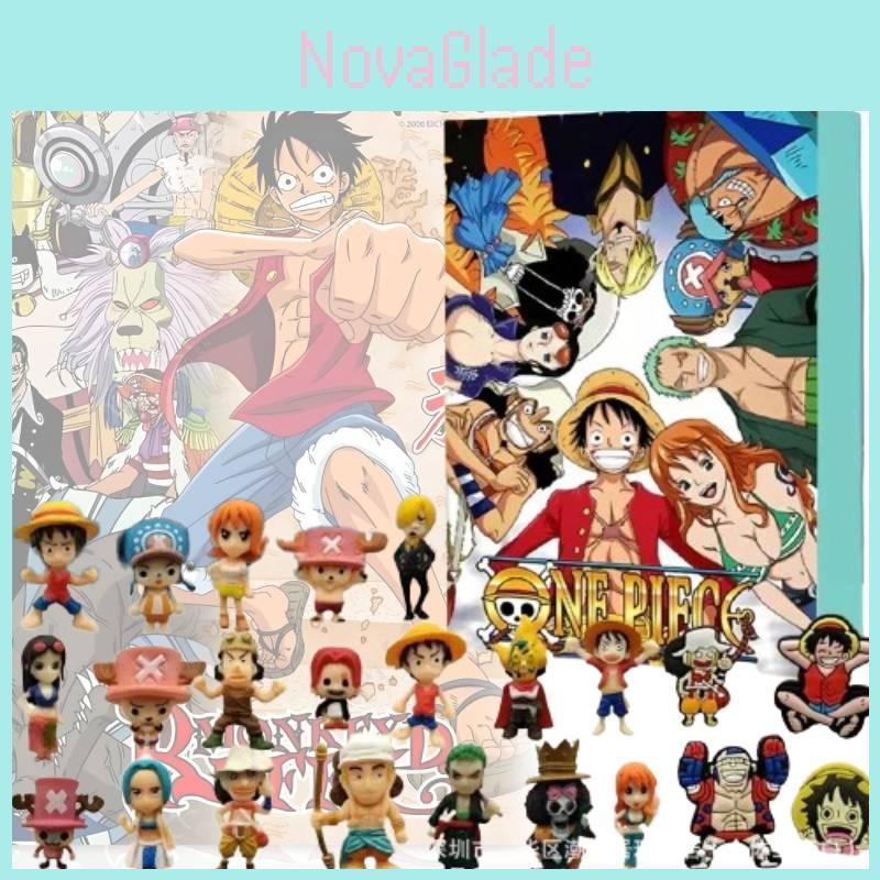Charming One Piece Luffy Pvc Figurine Blind Box Advent Calendar Gift For Kids