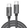XAOSUN USB C Cable 240W 3M Super Fast Charging Compatible with 140W Charging USB Type C 2.0 Cable 480Mbps Compatible with Type C Models Such As iPhone