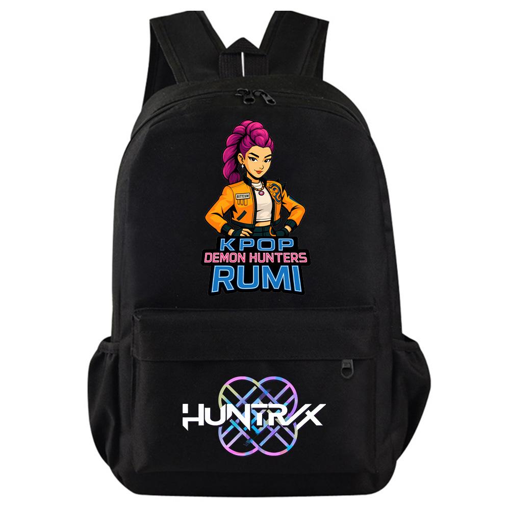 Rucsac Desen Animat K-Pop Vânătorii de Demoni Imprimat pentru Adolescent Student Fată Băiat Ghiozdan Școlar Femei Capacitate Mare Impermeabil Geantă de Călătorie Cadou Copil