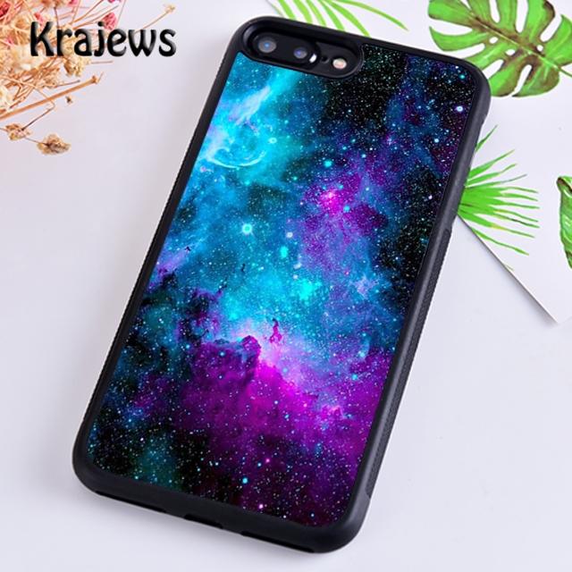 Krajews Fantasy Nebula Space Stars Universe Phone Case Cover For iPhone 17 Air 16 15 14 plus 12 13 pro max