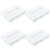 1-10PCS SYB-170 Mini Solderless Prototype Breadboard 170 Holes Breadboard Prototype Board 35x47mm for Small DIY Kits