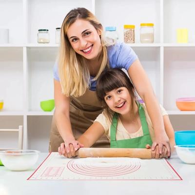 NEW Silicone Baking Mat Pizza Dough Maker Pastry Kitchen Gadgets Utensils Bakeware Kneading Baking Supplies Cooking Tools