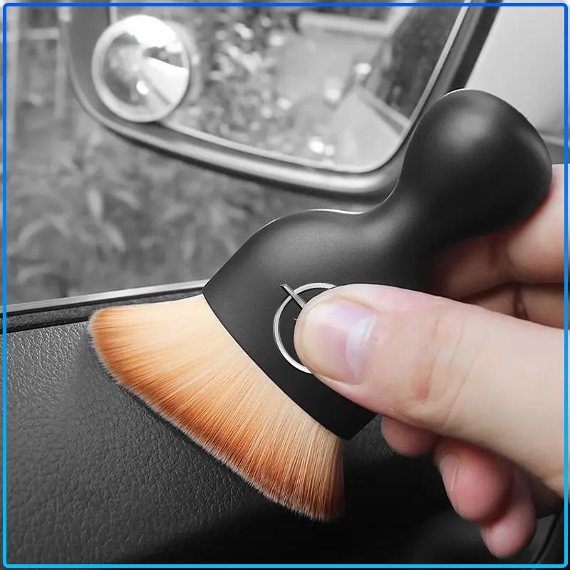 Salida de Aire Acondicionado Limpieza Cepillo Suave Toalla de Coche Herramientas para Coche Para Opel Astra H G Corsa Insignia Astra Antara Meriva Zafira Interior