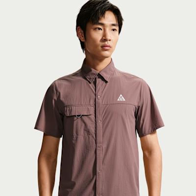 Nike ACG DRI FIT Running Jackets Men s Tutan Black Purple/Mountain Whi XS