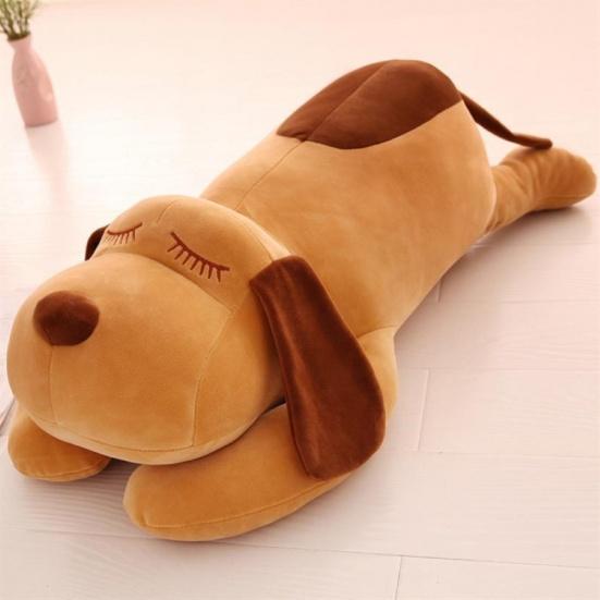 Kids Cute Lying Dog Elegent Style Stuffed Doll Soft Plush Toy Party Home Sofa Gifts Car For Household Decoration