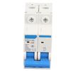 82*75*36mm 2 Pole Circuit Breaker DZ47‑63 2P 32A Current Circuit Breaker  Home Decoration