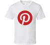 Pinterest Icon Logo TShirt Pin Your Favorite Pictures Apps Techie TShirts