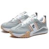 FILA Brick Fabric Synthetic Leather Two-Layer Cowhide Comfortable Versatile Low-Top Casual Shoes Women sneaker Gray White F12W211119FHW