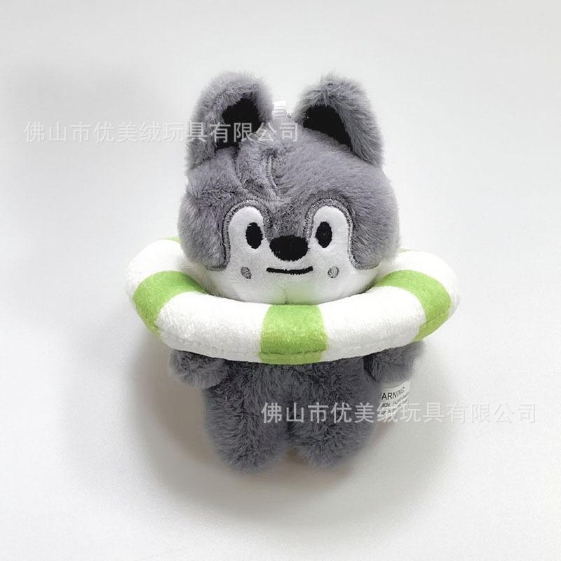 Swimming Ring Stray Children Plush Doll Pendant Hula Hoop Cotton Doll Pendant Accessories Small Toys