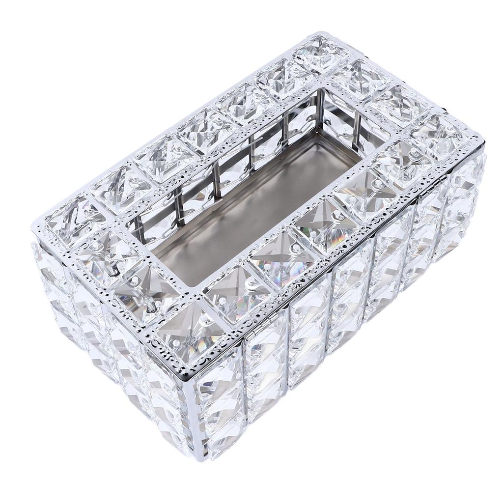 Tissue Dispenser Elegant Napkin Holder Decorative Facial Tissue Holder for Bathroom Living Room