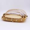 Food Tent Mesh Anti-deform Bamboo Woven Eco-friendly Portable Dishes Cover Kitchen Supplies